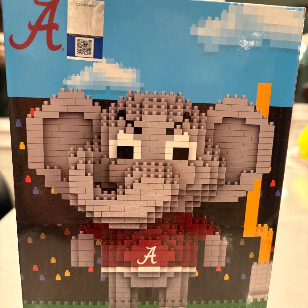 Big Al Alabama Crimson Tide BRXLZ Mascot. Brand New; Still Sealed